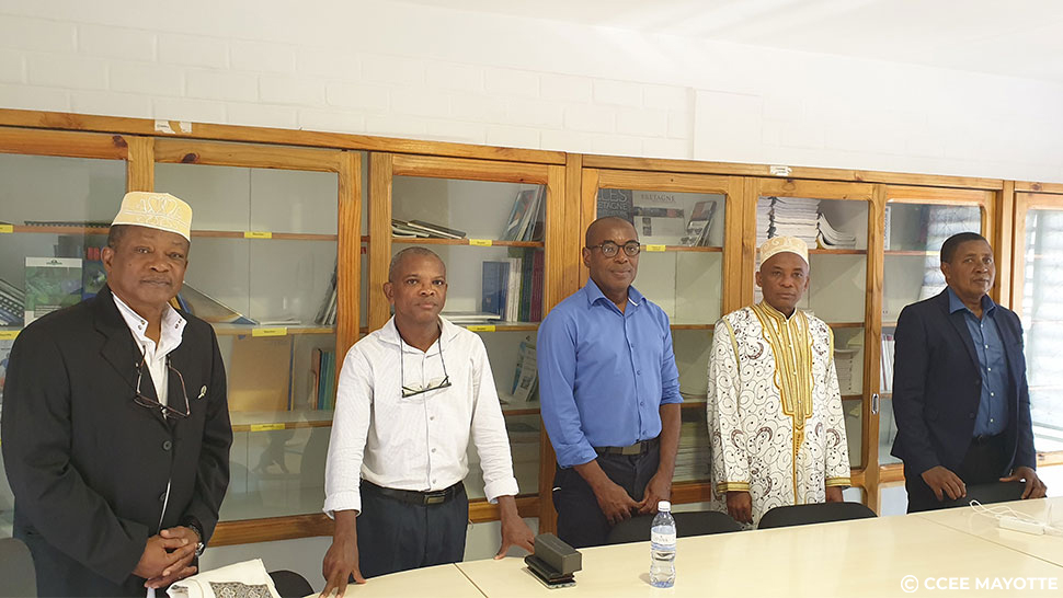 Rencontre avec le Directeur régional de Mayotte la 1ère Hakim ALI SAID, le 30 juin 2021