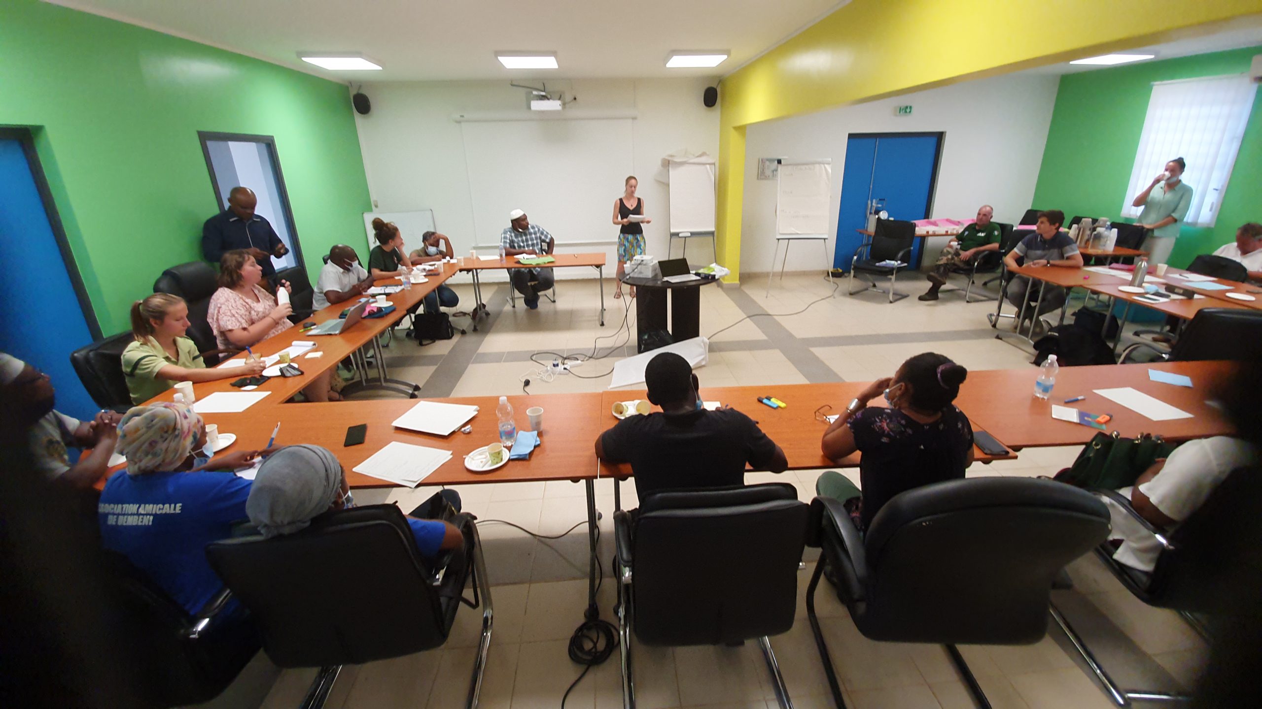 Atelier Communication à la Mairie de Ouangani - cceem